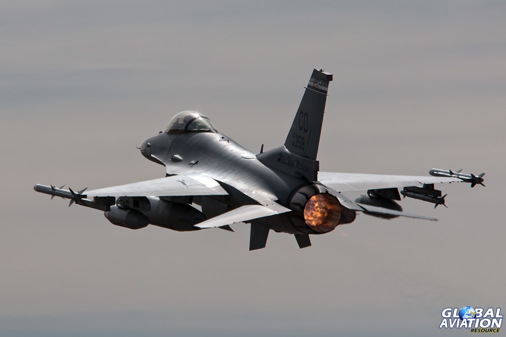 F-16C departing - © Paul Filmer - Global Aviation Resource