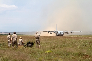 The Combat Control Team (CCT) at work at Ablitas © Karl Drage - www.globalaviationresource.com
