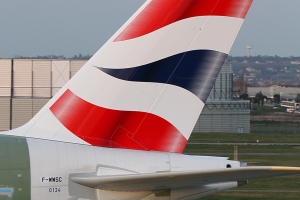 BA\'s third aircraft, to become G-XLEC, seen at Toulouse undergoing rejected take-off trials in March 2013 © Karl Drage - www.globalaviationresource.com