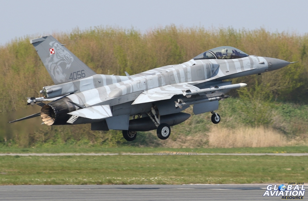 Polish F-16 © Kevin Wills - Global Aviation Resource