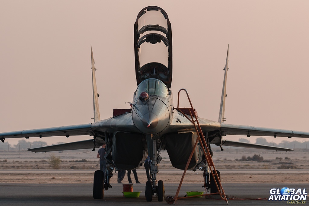 IRIAF MiG-29UB - © Paul Filmer - Global Aviation Resource