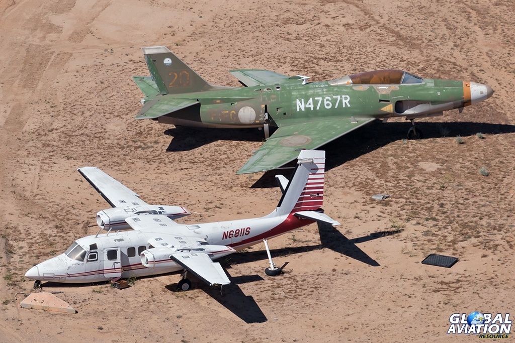 RC685 N6811S and Saab A32A Lansen N4767R - © Paul Filmer - Global Aviation Resource