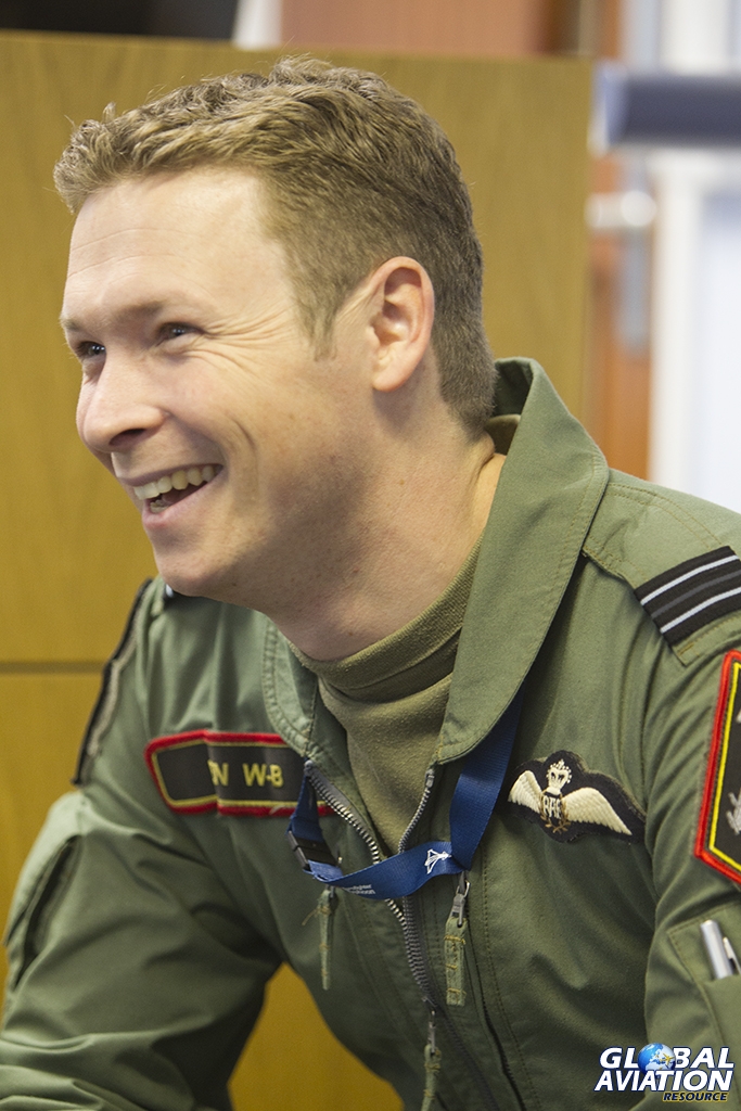 Flt Lt Ben Westoby-Brooks © Tom Gibbons - Global Aviation Resource