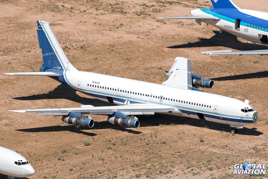 ex South African Air Force Boeing 707-300C N707SE - © Paul Filmer - Global Aviation Resource