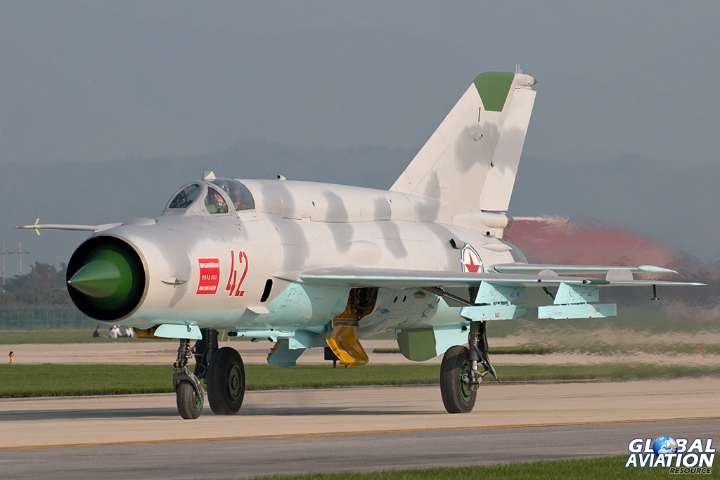 KPAAF MiG-21 - © Paul Filmer - Global Aviation Resource