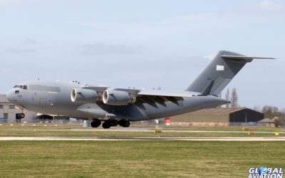 Aviation News – UAE C-17A Globemaster III visits Robin Hood Doncaster Sheffield Airport