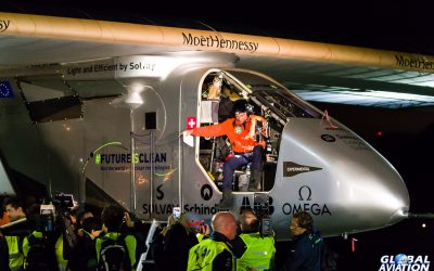 Aviation Event – Solar Impulse Completes Pacific Crossing