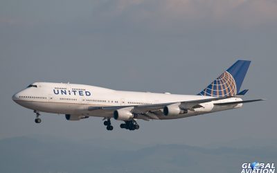 BlogGAR – Paul Filmer – United Airlines Boeing 747 Chasing at San Francisco