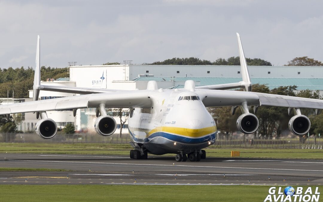 Aviation news – An-225 visits Prestwick Airport